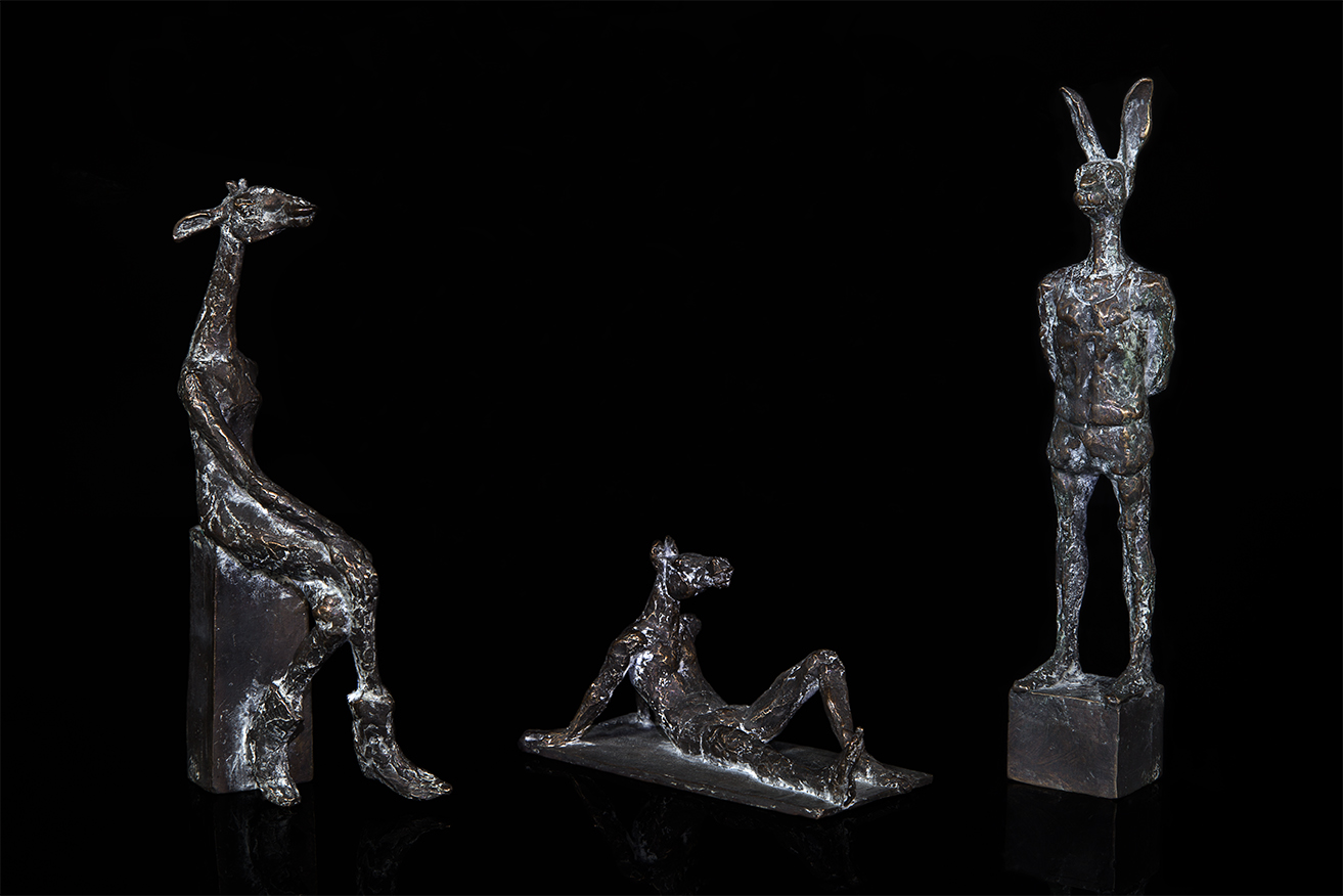 Plastik "Pferd", Bronze - limitierte Edition! Julia Schleicher