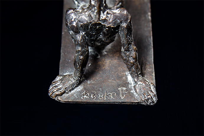 Plastik "Pferd", Bronze - limitierte Edition! Julia Schleicher