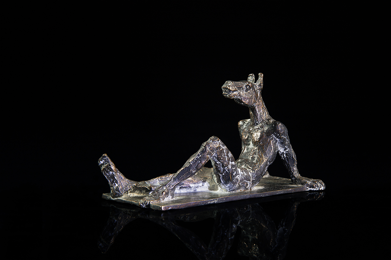 Plastik "Pferd", Bronze - limitierte Edition! Julia Schleicher