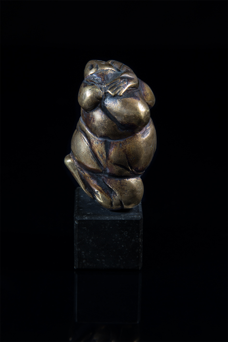 Skulptur "Venus von Mecklenburg", Bronze - Rolf Kuhrt