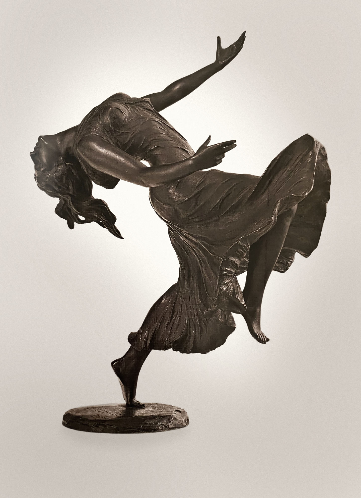 Tänzerin (Die Tanzende) - F.Lepcke - vom Original